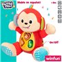 Peluche sonore Winfun Singe 18 x 20,5 x 12,5 cm (6 Unités)