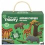 Puzzle Enfant Colorbaby Wild Animals 60 Pièces 60 x 44 cm (6 Unités)