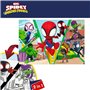 Puzzle Enfant Spidey Double face 50 x 35 cm 24 Pièces (12 Unités)
