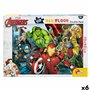 Puzzle Enfant The Avengers Double face 108 Pièces 70 x 1,5 x 50 cm (6