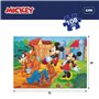 Puzzle Enfant Mickey Mouse Double face 108 Pièces 70 x 1,5 x 50 cm (6
