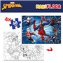 Puzzle Enfant Spider-Man Double face 4 en 1 48 Pièces 35 x 1,5 x 25 cm