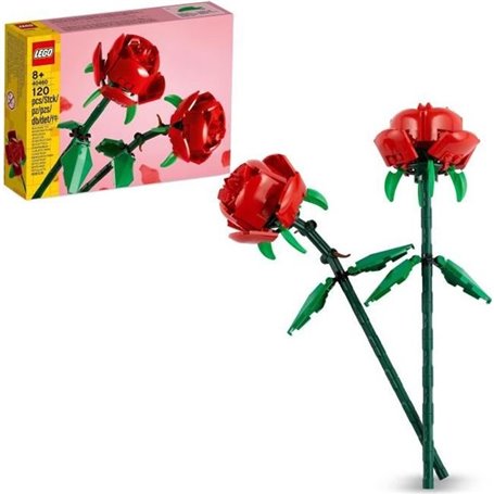 LEGO 40460 Creator Les Roses. Set de Fleurs Artificielles pour Filles