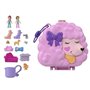COFFRET CANICHE AU SPA - POLLY POCKET - HKV35 - MINI POUPEE POLLY POCK