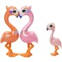 FAMILLE DE FLAMANTS ROSES - ENCHANTIMALS - HRX85