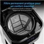 Cafetiere filtre programmable avec carafe - MEDION - MD 18458 - isothe