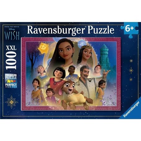 Ravensburger-Puzzle 100 pieces XXL - Le royaume des souhaits / Disney