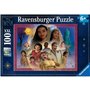 Ravensburger-Puzzle 100 pieces XXL - Le royaume des souhaits / Disney