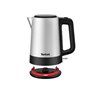 TEFAL Bouilloire électrique sans fil inox 1.7L, Résistance cachée, Opt