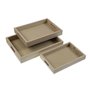 Jeux de plateaux Versa Bois MDF 30 x 5,5 x 40 cm (3 Pièces)