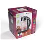 Bouilloire Lafe CEG015 Noir Transparent Argenté verre Plastique 2200 W
