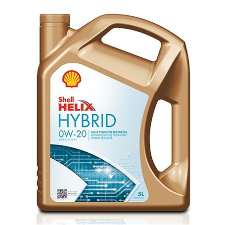 Huile de moteur pour voiture Shell ACSHEHYB0W205L 5 L 0W20