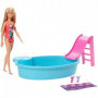 BARBIE Barbie et sa Piscine - GHL91 - Coffret Poupée Mannequin 44,99 €