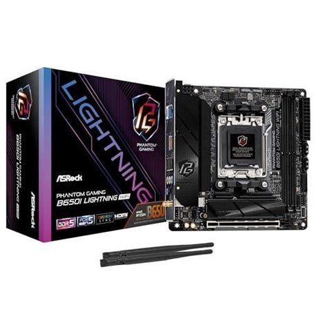 Carte Mère ASRock B650I Phantom Gaming Lightning (AM5) Mini ITX