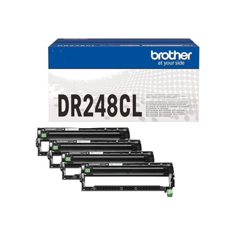 Brother DR-248CL tambour d'imprimante Original 4 pièce(s) Multipack