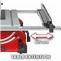 Table de sciage TE-TS 254 T - 540 x 505 mm - 2000 W - pièces jusqu'à 6