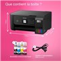 Imprimante multifonction A4 - EPSON - Ecotank ET-2870 - Wi-Fi - Réserv