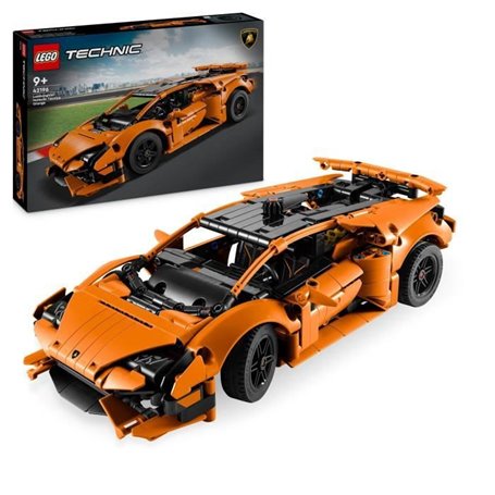 LEGO Technic 42196 Lamborghini Huracán Tecnica orange Voiture Jouet Po