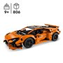 LEGO Technic 42196 Lamborghini Huracán Tecnica orange Voiture Jouet Po