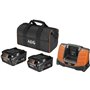 Pack perceuse-visseuse a percussion + meuleuse 125 mm - AEG POWERTOOLS
