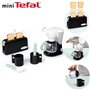 Smoby - Tefal Petit Déjeuner - Grille pain + cafetiere + tasses et cui