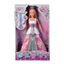 Poupée Princesse Magique 29cm - STEFFI LOVE - Robe qui change de coule