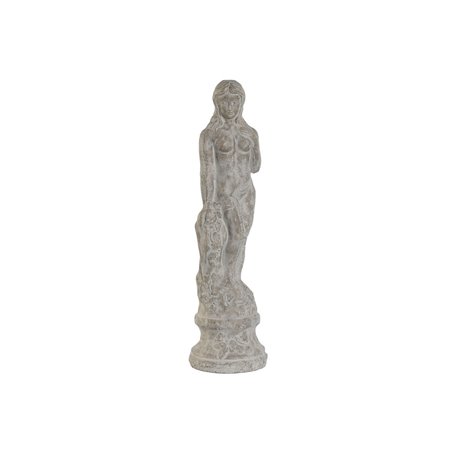 Figurine Décorative Home ESPRIT Gris Femme Romantique Finition vieilli
