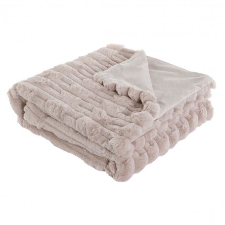 Couverture Home ESPRIT Mauve 130 x 170 cm