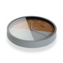 Horloge Murale Versa Cork Gris Plastique 4,5 x 30 x 30 cm