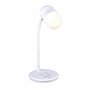 Lampe LED avec haut-parleur et chargeur sans fil Grundig Blanc Ø 12 x