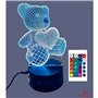 Lampe de bureau Roymart Multicouleur Ours