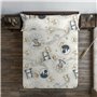 Drap housse Harry Potter Blanc Beige 140 x 200 cm
