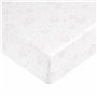 Drap housse Peppa Pig Blanc Rose 105 x 200 cm
