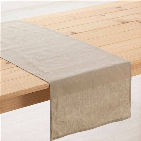 Chemin de Table Mauré Taupe 45 x 140 cm