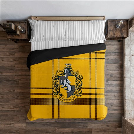 Housse de Couette Harry Potter Classic Hufflepuff 220 x 220 cm Lit 2 p