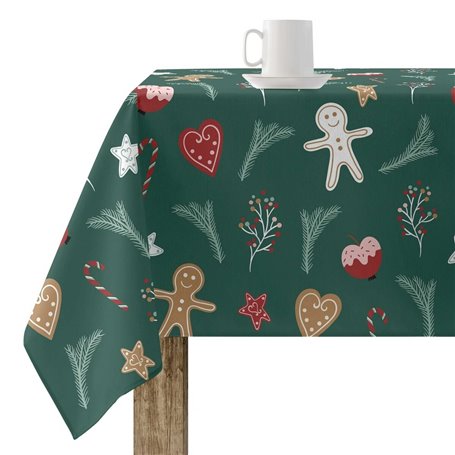 Nappe enduite antitache Mauré Merry Christmas 100 x 140 cm