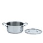 Casserole avec Couvercle Haeger Gris Ø 16 cm