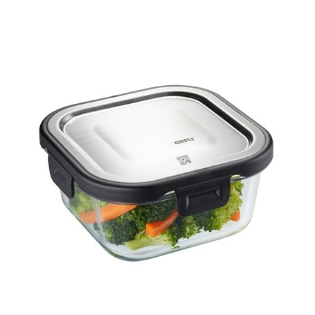 Boîte à lunch Gefu G-12756 Transparent Acier inoxydable Plastique Verr