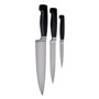 Ensemble de Couteaux Zwilling 35048-000-0 Noir Acier (3 Unités) Plasti
