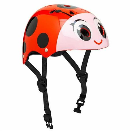 Casque de Cyclisme pour Enfants Moltó Rouge Coccinelle 26 x 21 x 16,5