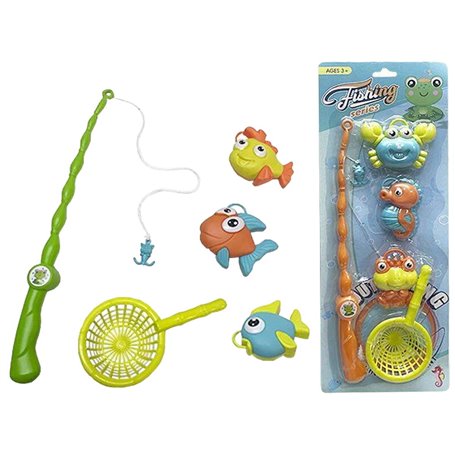 Jeu de Pêche 17 x 46 x 3 cm 5 Pièces