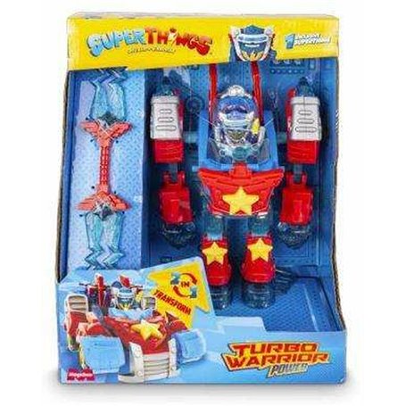 Super Robot Transformable SuperThings Turbo Warrior Power 18 x 21 x 8,