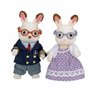Figurine daction Sylvanian Families 5190 Grandparents Rabbit Chocolate