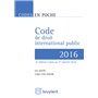 Code de droit international public 2016