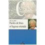 Paroles de Jésus et Sagesse orientale