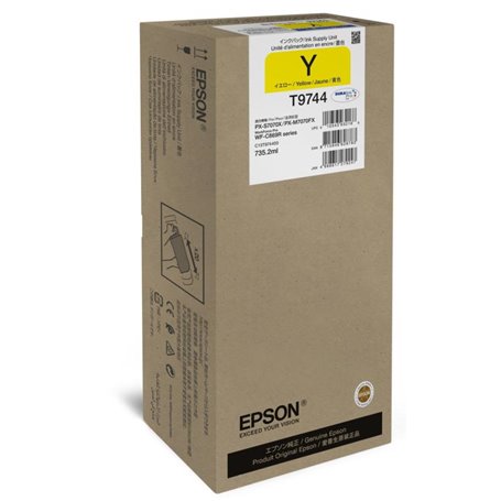 Encre Epson T9744 Jaune Gelb XXL (C13T974400)