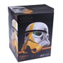 Casque électronique Stormtrooper de la série noire Hasbro Star Wars The Mandalorian (F55485L0)