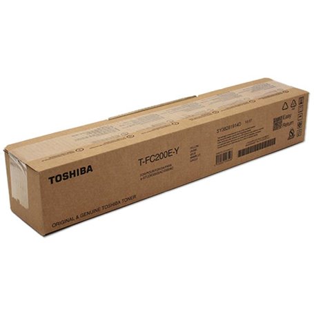 Toner jaune Toshiba T-FC200E TFC200E Gelb (6AJ00000131)(6AJ00000262)(6B000001090)