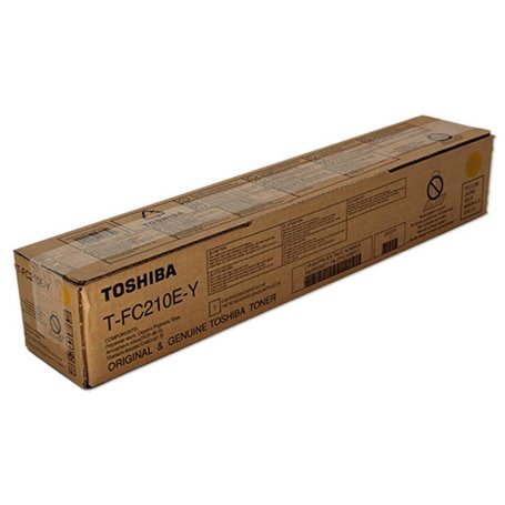 Toshiba Toner T-FC210EY TFC210EY Jaune Gelb (6AJ00000168) (6AJ00000271)