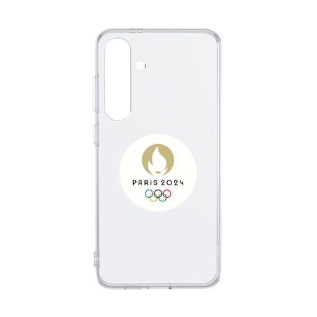Coque Résine Galaxy S24+ Flamme PARIS 2024 -Fabriquée en France JO 2024